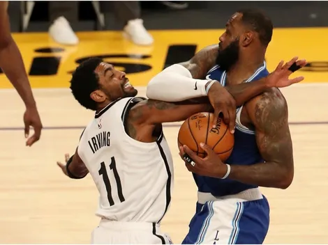 Kyrie Irving mocks LeBron James, warns the Lakers after lopsided win