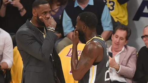 LeBron James has supported Draymond Green's claims about NBA franchises and they way to do deals. (Getty)