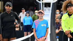 Serena Williams and Naomi Osaka clash in a very entertaining game. (Getty)