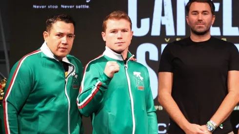 SaĆŗl Ćlvarez left DAZN and Golden Boy last year. (Getty)