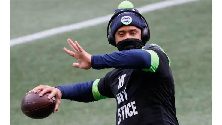 Russell Wilson. (Getty)