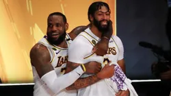 Lebron James and Anthony Davis (Getty)