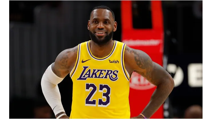LeBron James is having a terrific 18th season. (Getty)
