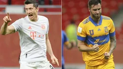 Robert Lewandowski (left) and Andre-Pierre Gignac (right) will try to lead their sides to the win. (Getty / AP)