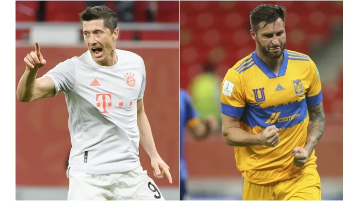 Robert Lewandowski (left) and Andre-Pierre Gignac (right) will try to lead their sides to the win. (Getty / AP)