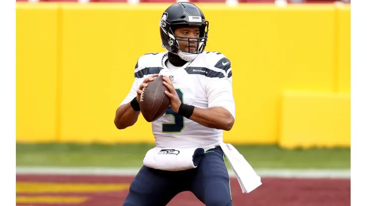 Russell Wilson is a man in-demand right now. (Getty)