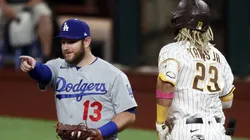 Max Muncy of Dodgers (left) & Fernando Tatís Jr of Padres. (Getty)