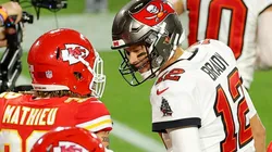 Tyrann Mathieu & Tom Brady. (Getty)