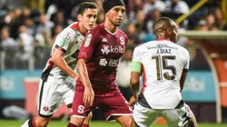 Alajuelense clashed Saprissa in 2020. (Twitter @SaprissaOficial)