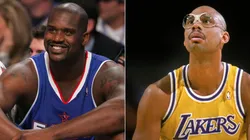 Shaquille O'Neal (left) and Kareem Abdul-Jabbar (right). (Getty)