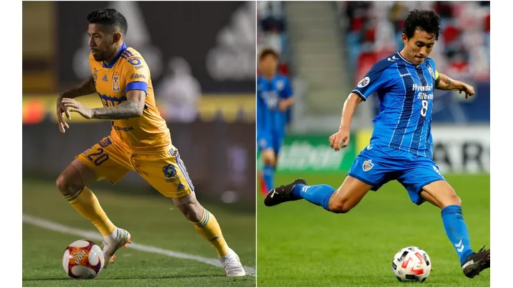 Tigres and Ulsan clash in the first game of the 2021 FIFA Club World Cup. (Getty)