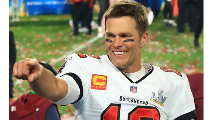 Tom Brady led the Tampa Bay Buccaneers to victory in the Super Bowl LV (Getty).