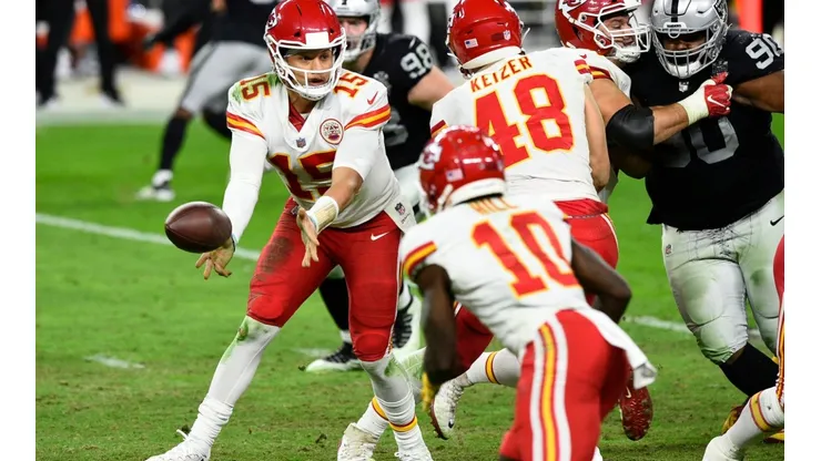 Bruce Arians explains he's not comfortable going against Pat Mahomes and co. (Getty)