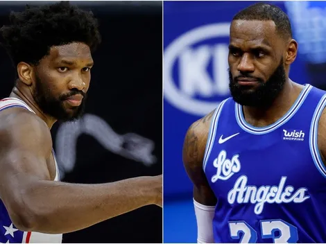 Joel Embiid calls out LeBron James and the referees over dirty foul
