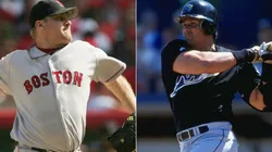 Curt Schilling (left) & Jose Canseco. (Getty)