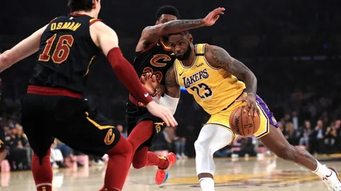 LeBron James vs. Cleveland Cavaliers. (Getty)