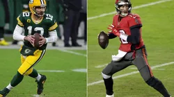 Aaron Rodgers and Tom Brady will meet each other again. (Getty)