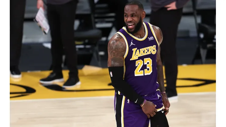 LeBron James is under fire after his recent performances down the stretch. (Getty)