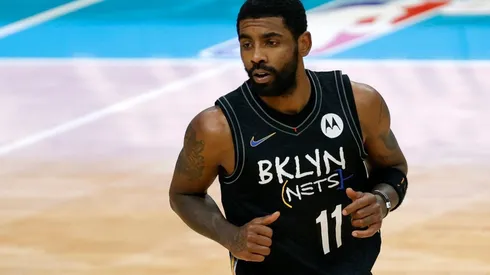 Kyrie Irving is back with the Nets. (Getty)