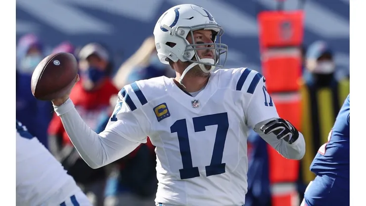 Philip Rivers during his last game with the Colts. (Getty)