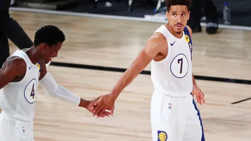 Victor Oladipo (left) and Malcolm Brogdon (right). (Getty)