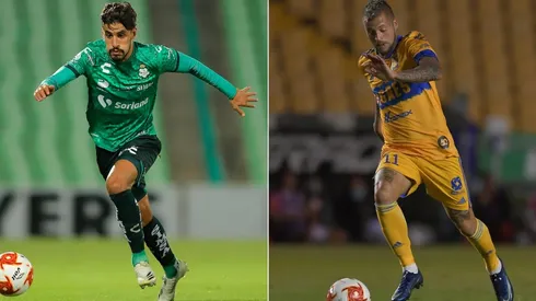 Santos Laguna host Tigres in a high-flying game. (Getty)