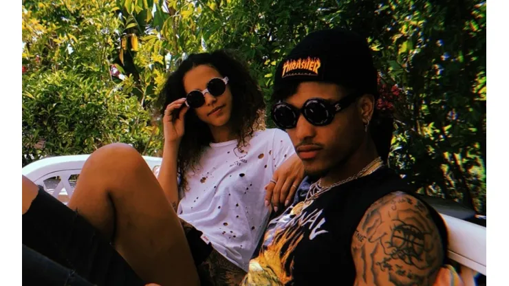 Kelly Oubre and Makena LeDuff. (via IG/makenamartine)