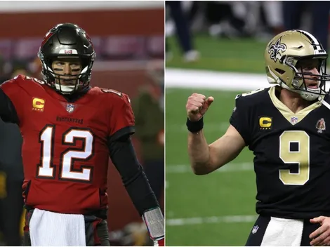 Tom Brady and Drew Brees joke on social media about the "Ancient Bowl"