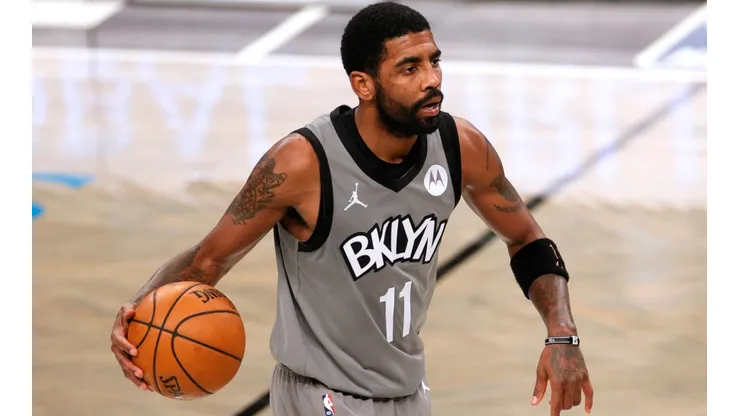 Kyrie Irving is under fire once again. (Getty)