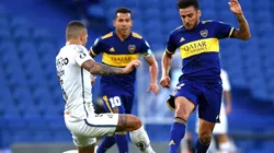 Santos and Boca tied 0-0 in the first game of the series. (Getty)