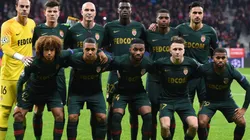 The AS Monaco team line-up before the UEFA Champions League match against Atletico Madrid. (Getty).jpg