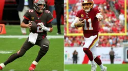 Tom Brady (left) & Alex Smith. (Getty)