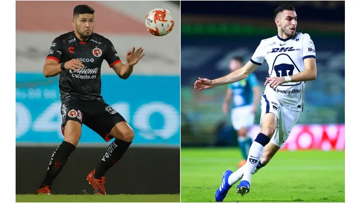 Xolos and Pumas clash in the first round of Liga MX 2021. (Getty)