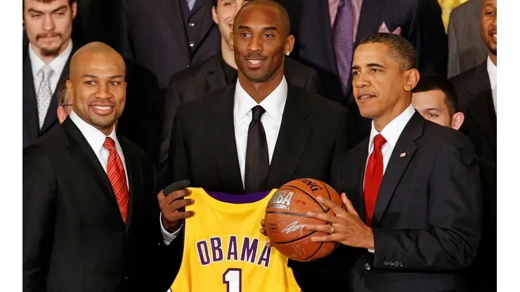 The Lakers want to return to the White House after no NBA team has gone for four years. (Getty)