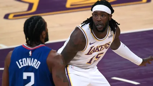 Montrezl Harrell vs. the Clippers. (Getty)