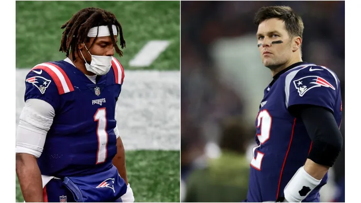 Tom Brady had a big advantage over Cam Newton the first time he started for the Patriots. (Getty)