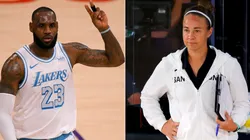 LeBron James congratulated Becky Hammon for becoming the first woman to coach an NBA game. (Getty)