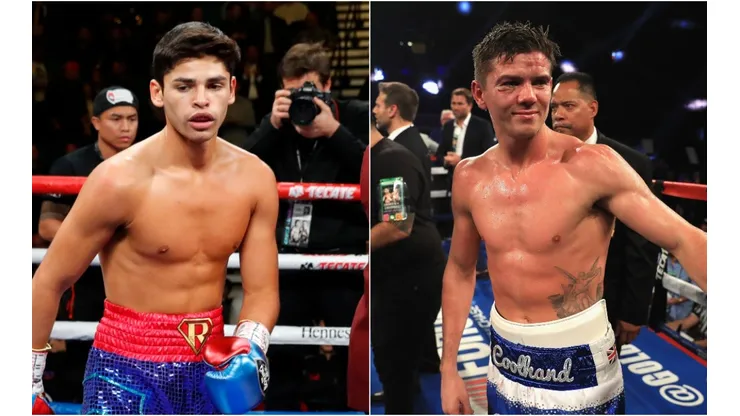 Ryan García (left) and Luke Campbell (right). (Getty)