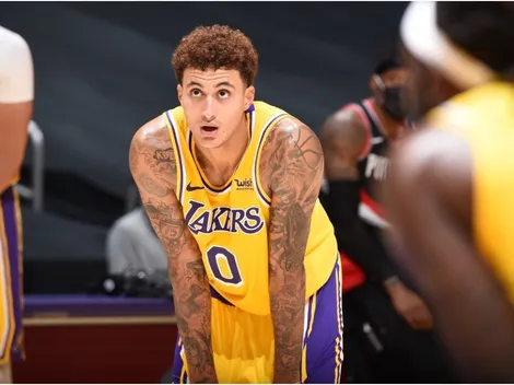 Kendrick Perkins hysterically rants about Kyle Kuzma's defense