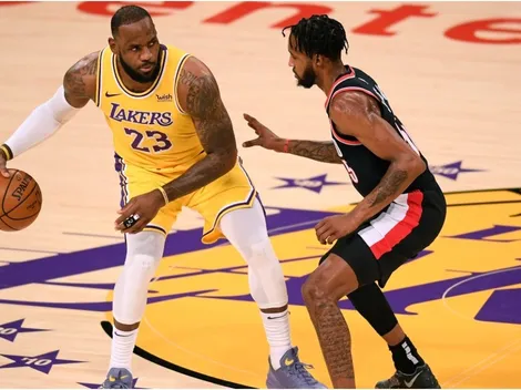 Blazers player throws major shade at 'great actor' LeBron James