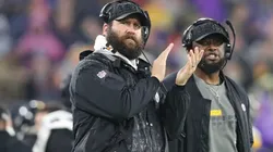 Ben Roethlisberger & Mike Tomlin (Getty)