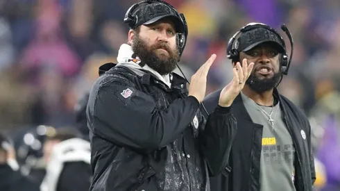 Ben Roethlisberger & Mike Tomlin (Getty)
