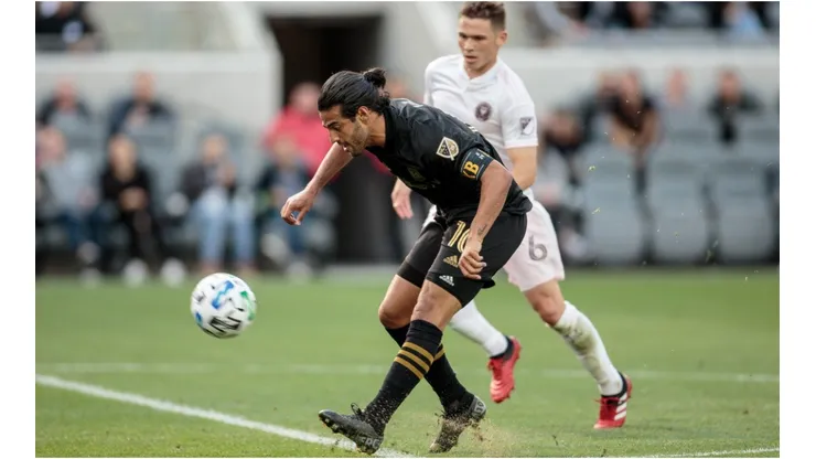 Carlos Vela of LAFC. (Getty)