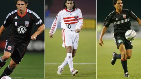 Jaime Moreno, Marco Etcheverry, Christian Gomez (Getty)