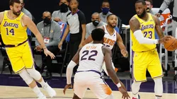 Marc Gasol and LeBron James. (Getty)