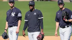 New York Yankees' pitchers. (Getty)