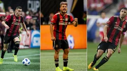 Miguel Almirón, Josef Martínez, Michael Parkhurst (Getty)