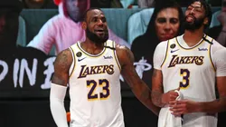 LeBron James & Anthony Davis. (Getty)