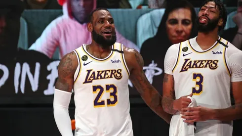 LeBron James & Anthony Davis. (Getty)