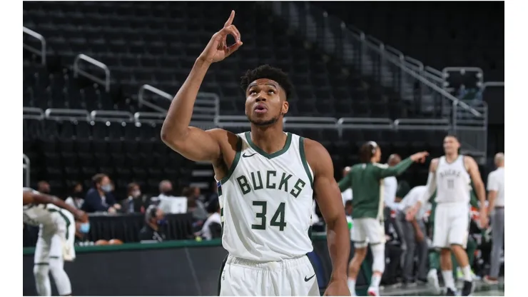 Giannis Antetokoumnpo. (Getty)